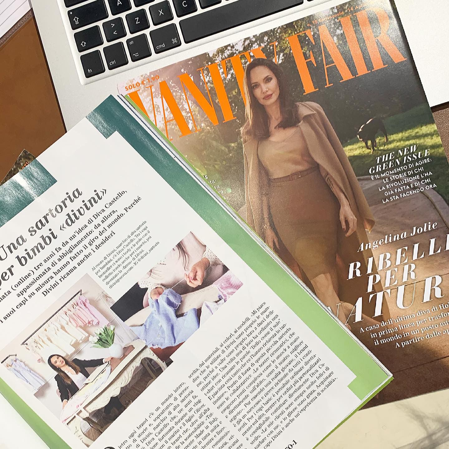 Divini su Vanity Fair