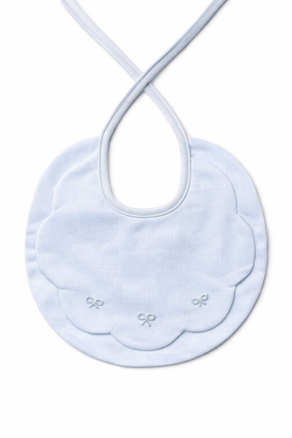 PALE BLUE BIBS