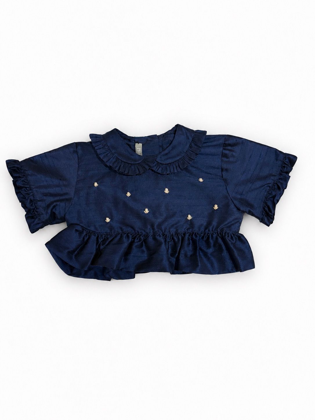 NAVY SILK SET