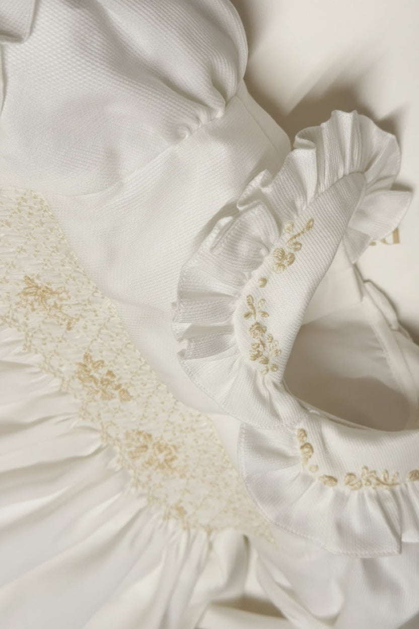 BUTTER SMOCKED DRESS