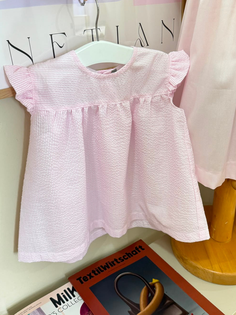 SHIRT PINK STRIPES