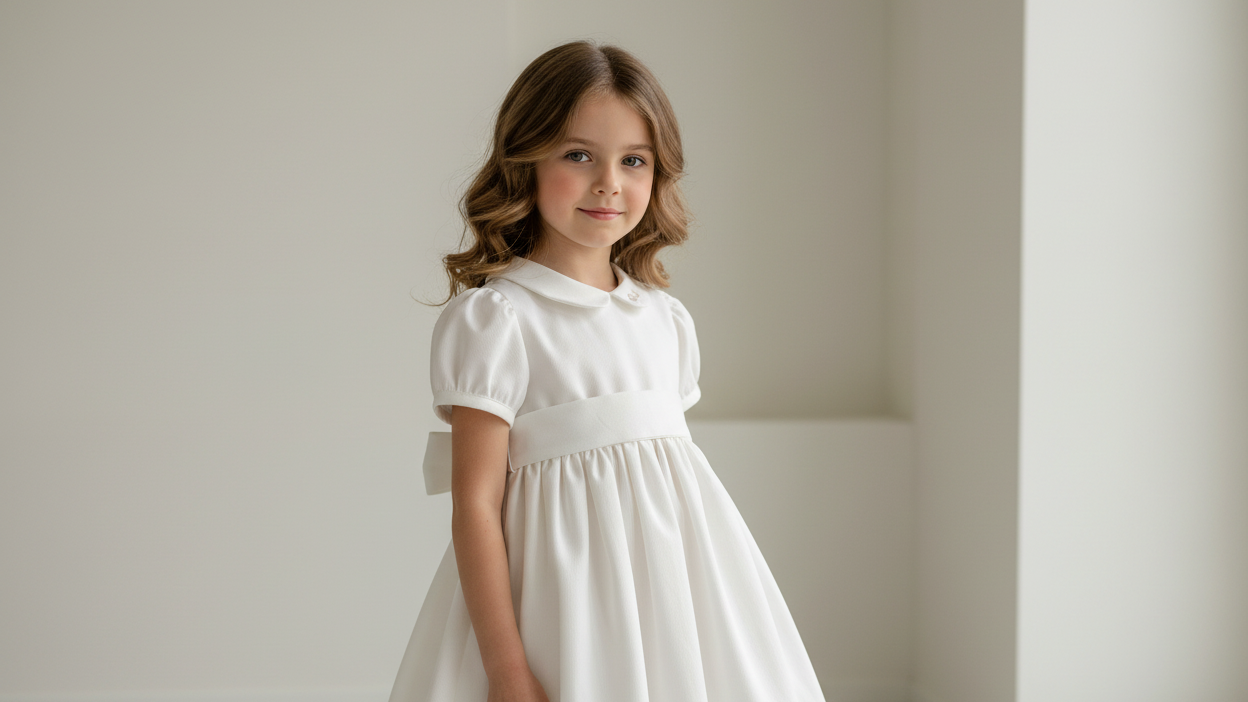 Bambina con Abito fusciacca