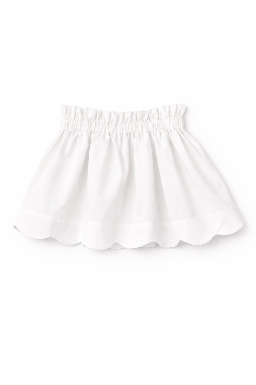 SCALOPPED SKIRT